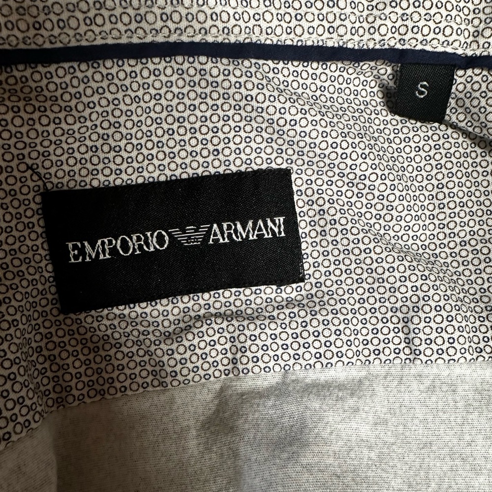 Emporio Armani Pattern Button Down - image 5